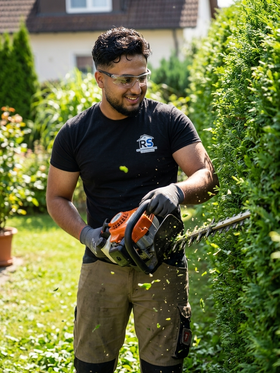 RS Hausmeisterservice bei der Gartenpflege in Siegburg